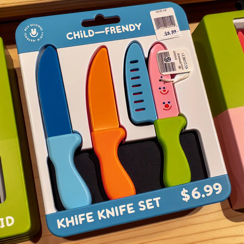 Zulay Kids Knife Set: 3-Piece for $6.99